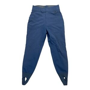 Schoeller Ski Pants Women's 10 Regular Navy Skifans Stretch Stirrup Activewear